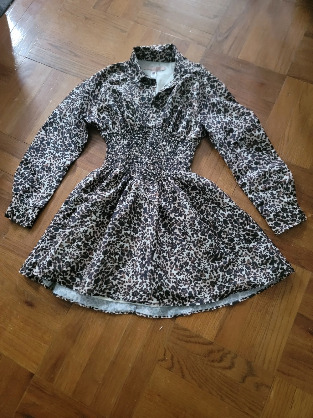 Hutch Long-Sleeve V-Neck Mini Dress Size Xsmall